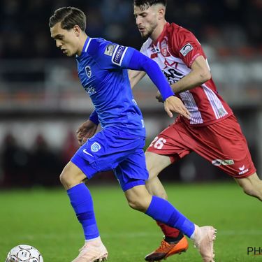 Royal Excel Mouscron v KRC Genk : Jupiler Pro League