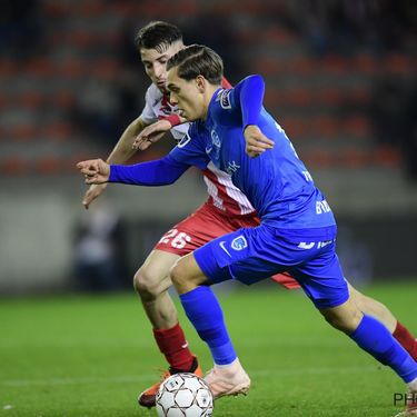 Royal Excel Mouscron v KRC Genk : Jupiler Pro League