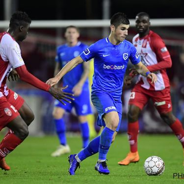 Royal Excel Mouscron v KRC Genk : Jupiler Pro League