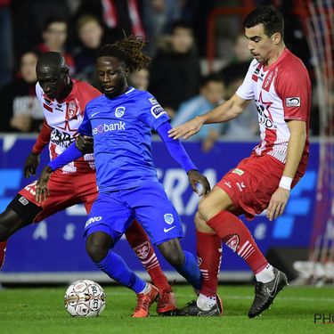 Royal Excel Mouscron v KRC Genk : Jupiler Pro League
