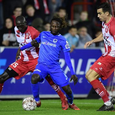 Royal Excel Mouscron v KRC Genk : Jupiler Pro League