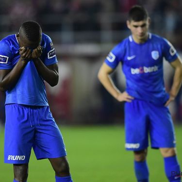 Royal Excel Mouscron v KRC Genk : Jupiler Pro League