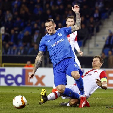 KRC Genk v Slavia Prague - Europa League