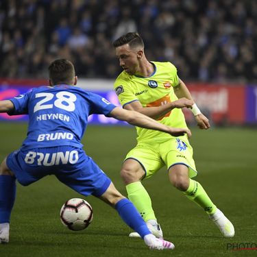 KRC Genk v KAA Gent - Jupiler Pro League: Play-Offs 1
