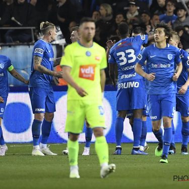 KRC Genk v KAA Gent - Jupiler Pro League: Play-Offs 1
