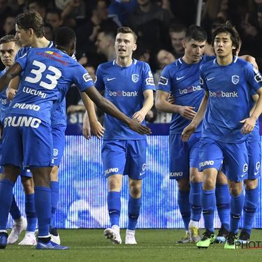 KRC Genk v KAA Gent - Jupiler Pro League: Play-Offs 1