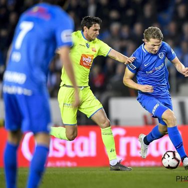KRC Genk v KAA Gent - Jupiler Pro League: Play-Offs 1