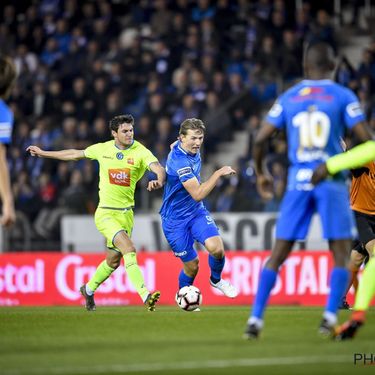KRC Genk v KAA Gent - Jupiler Pro League: Play-Offs 1