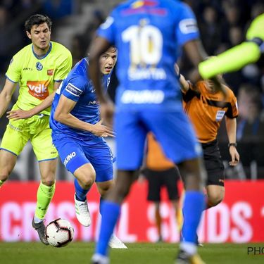 KRC Genk v KAA Gent - Jupiler Pro League: Play-Offs 1