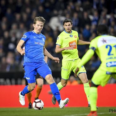 KRC Genk v KAA Gent - Jupiler Pro League: Play-Offs 1
