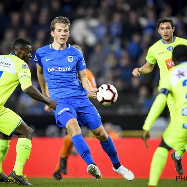 KRC Genk v KAA Gent - Jupiler Pro League: Play-Offs 1