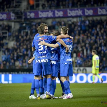 KRC Genk v KAA Gent - Jupiler Pro League: Play-Offs 1