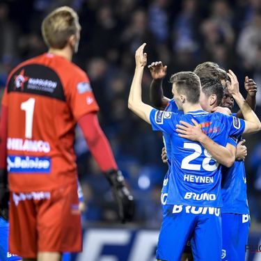 KRC Genk v KAA Gent - Jupiler Pro League: Play-Offs 1