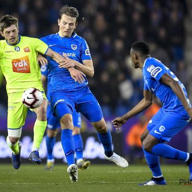 KRC Genk v KAA Gent - Jupiler Pro League: Play-Offs 1