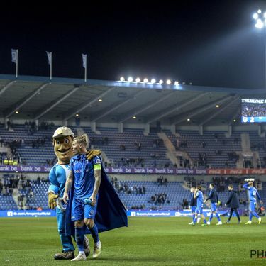 KRC Genk v KAA Gent - Jupiler Pro League: Play-Offs 1