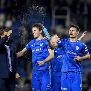 KRC Genk v KAA Gent - Jupiler Pro League: Play-Offs 1