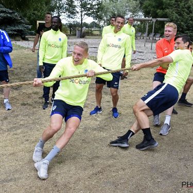 Team Building during summer stage of KRC Genk