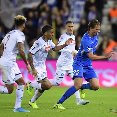KRC Genk v SSC Napoli : UEFA Champions League