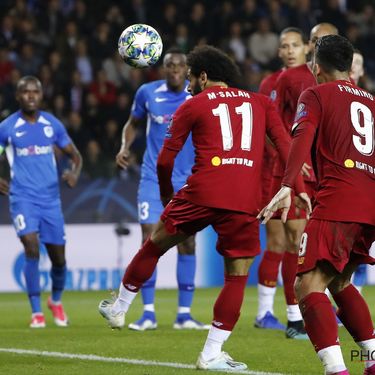 KRC Genk vs Liverpool FC - UEFA Champions League