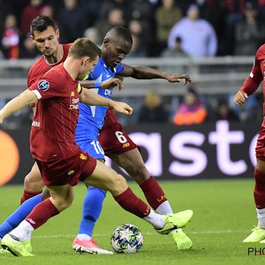 KRC Genk vs Liverpool FC - UEFA Champions League