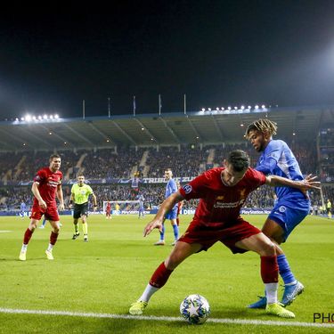 KRC Genk vs Liverpool FC - UEFA Champions League