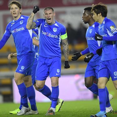 Royal Excel Mouscron v KRC Genk : Jupiler Pro League