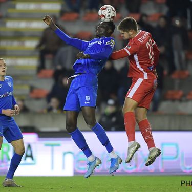 Royal Excel Mouscron v KRC Genk : Jupiler Pro League