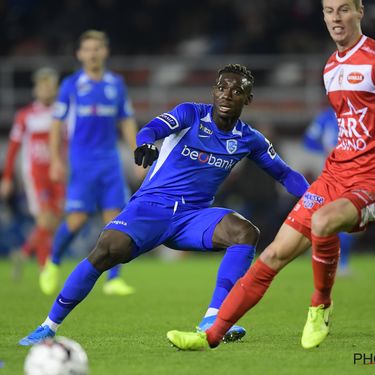 Royal Excel Mouscron v KRC Genk : Jupiler Pro League