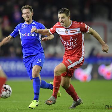Royal Excel Mouscron v KRC Genk : Jupiler Pro League