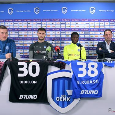 Thomas Didillon & Eboue Kouassi new player KRC Genk - Jupiler Pro League