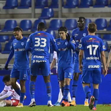 KRC Genk v Royal Excel Mouscron - Jupiler Pro League
