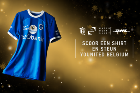 Bid on a Matchworn shirt and support Younited Belgium