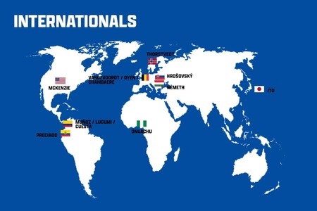 KRC Genk stuurt 13 internationals de wereld rond