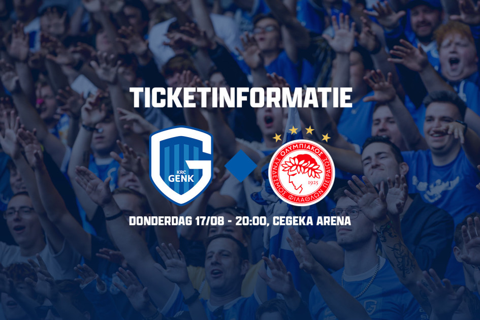 Kaufen Sie jetzt Ihr Ticket für den KRC Genk - Olympiakos | KRC Genk