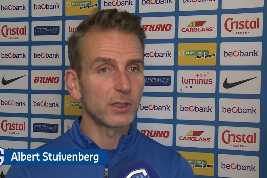 Coach Stuivenberg over KRC Genk-Moeskroen