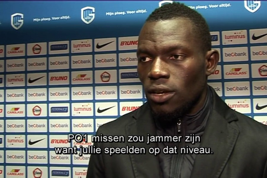 Interviews na KRC Genk - Club Brugge
