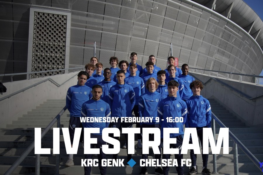 Bekijk live KRC Genk - Chelsea (UEFA Youth League)