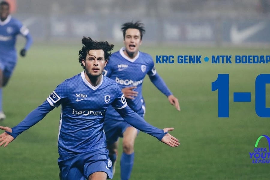 Samenvatting UEFA Youth League - U19 // KRC Genk - MTK Budapest: 1-0