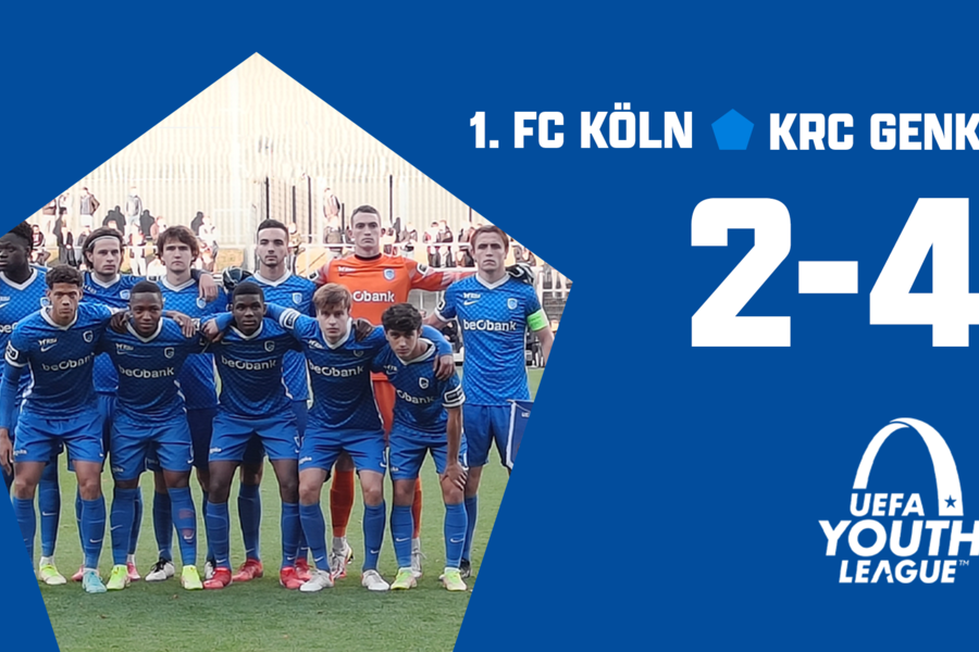 Samenvatting UEFA Youth League - U19 // 1 FC Köln - KRC Genk: 2-4
