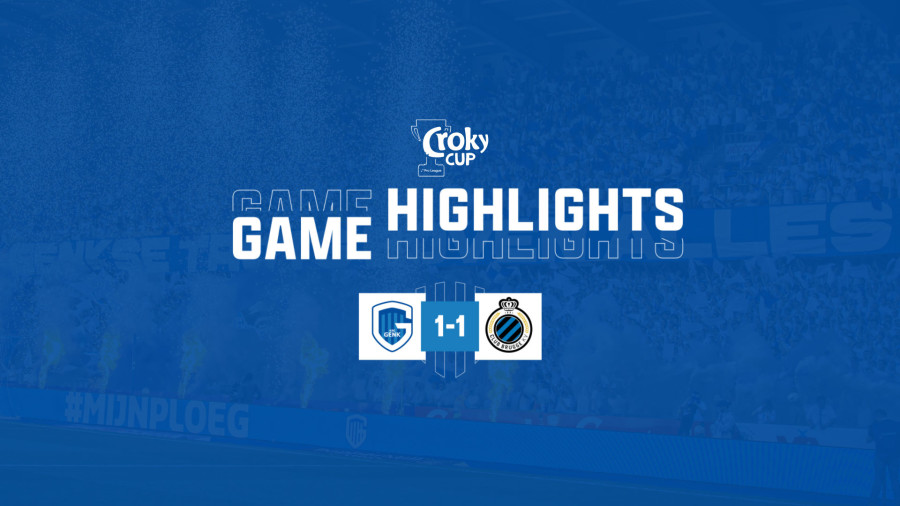 Croky Cup: KRC Genk - Club Brugge