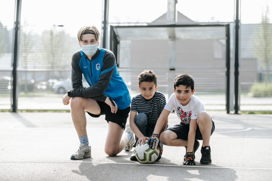 KRC Genk community: project Wijkvoetbal