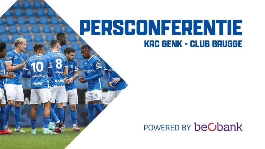 Persconferentie KRC Genk - Club Brugge // 28-11-2021