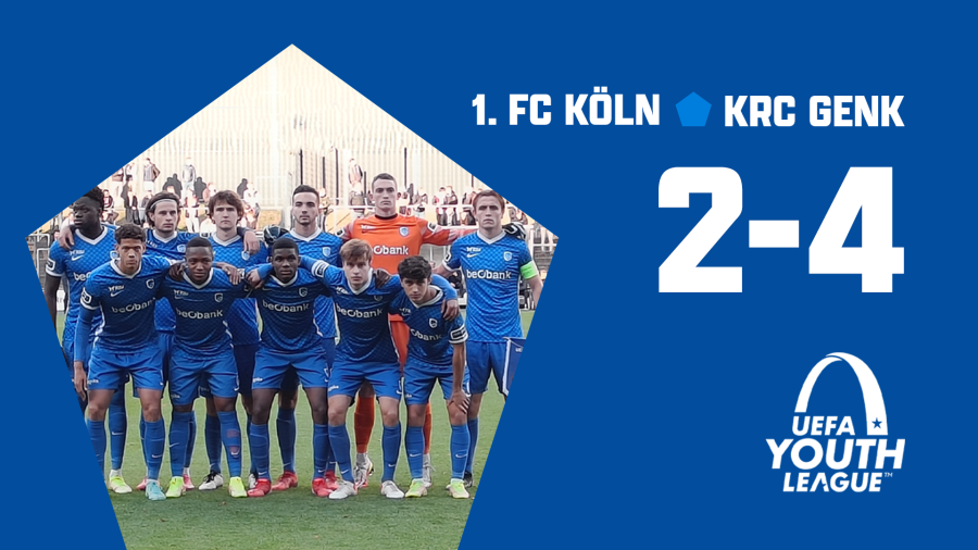 Samenvatting UEFA Youth League - U19 // 1 FC Köln - KRC Genk: 2-4