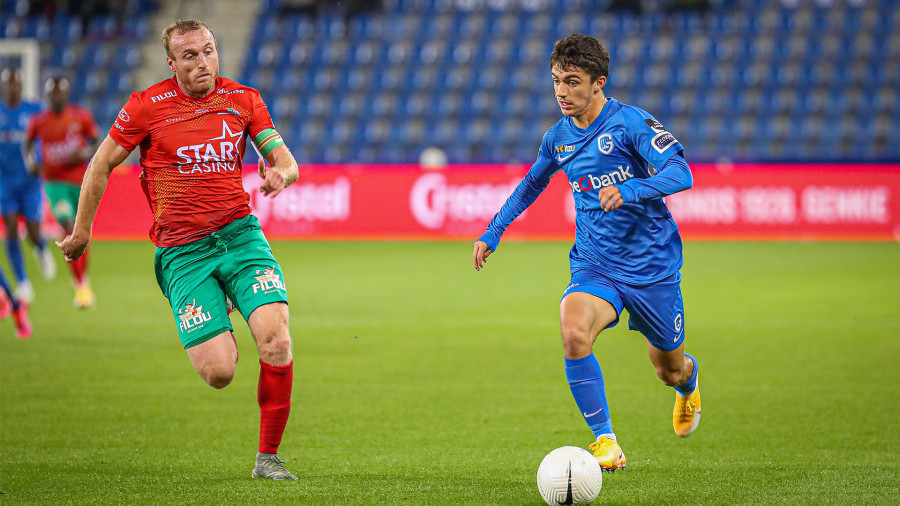 KRC Genk- KV Oostende: 2-2
