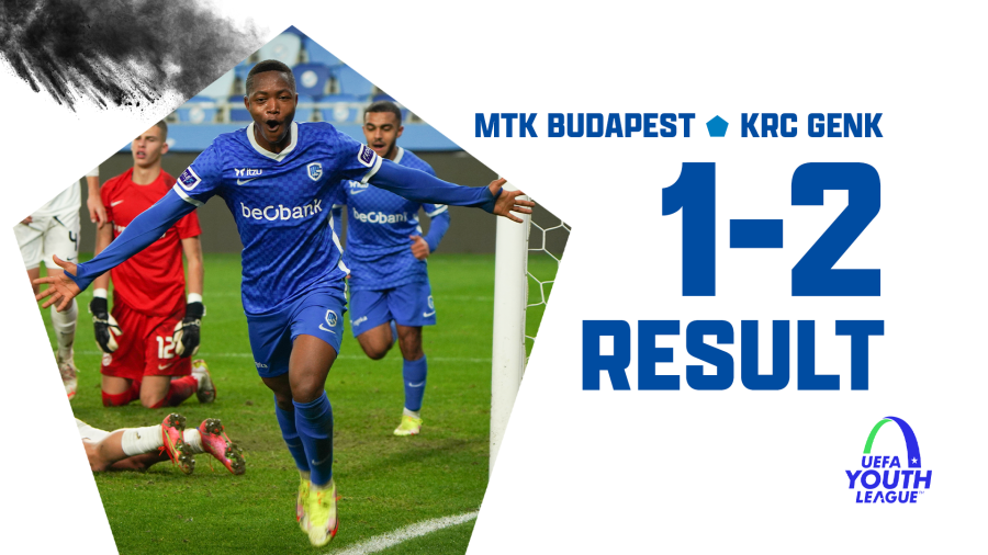 Samenvatting UEFA Youth League - U19 // MTK Budapest - KRC Genk: 1-2