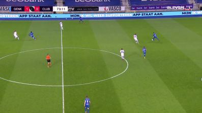 Junya Ito with a Goal vs. Club Brugge
