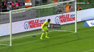 Bryan Heynen with a Penalty Goal vs. SV Zulte Waregem