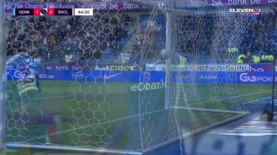 Theo Bongonda with a Goal vs. Standard de Liège