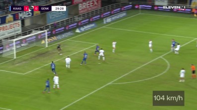 a Spectacular Goal from KAA Gent vs. KRC Genk