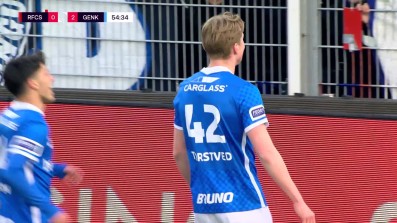 Kristian Thorstvedt with a Goal vs. RFC Seraing